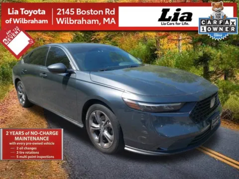 Gray 2023 Honda Accord EX for sale in Wilbraham, MA