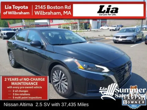 Black 2023 Nissan Altima 2.5 SV for sale in Wilbraham, MA