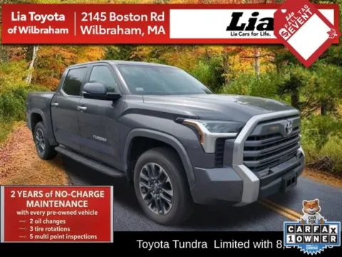 Gray 2025 Toyota Tundra Limited for sale in Wilbraham, MA