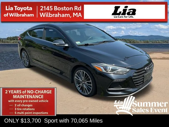 2018 Hyundai Elantra Sport for sale in Wilbraham, MA