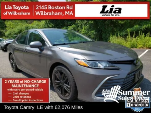 Gray 2023 Toyota Camry LE for sale in Wilbraham, MA