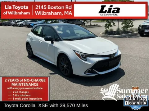 Black 2024 Toyota Corolla Hatchback XSE for sale in Wilbraham, MA