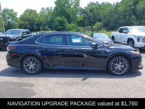 Photos of 2021 Toyota Camry Hybrid XLE for sale in Wilbraham, MA at Lia Toyota of Wilbraham