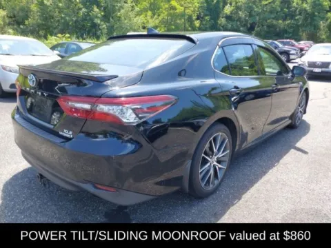 Another view of 2021 Toyota Camry Hybrid XLE for sale in Wilbraham, MA at Lia Toyota of Wilbraham