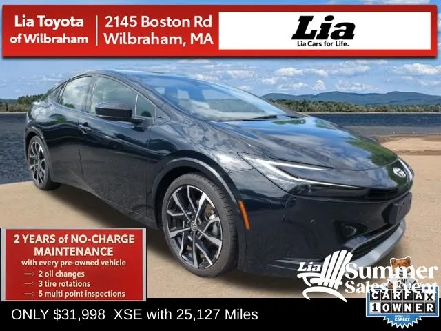 2024 Toyota Prius Prime XSE for sale in Wilbraham, MA