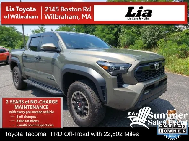Brown 2025 Toyota Tacoma TRD Off-Road for sale in Wilbraham, MA