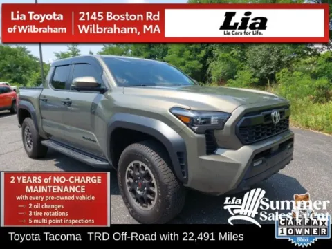 Brown 2025 Toyota Tacoma TRD Off-Road for sale in Wilbraham, MA