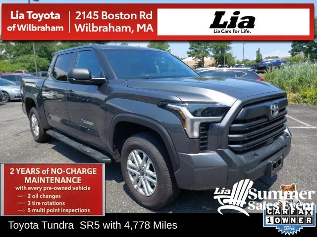 Gray 2026 Toyota Tundra SR5 for sale in Wilbraham, MA