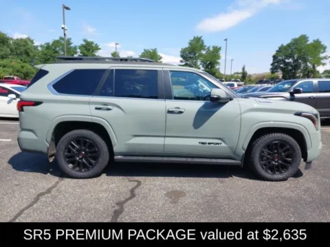 Photos of 2024 Toyota Sequoia SR5 for sale in Wilbraham, MA at Lia Toyota of Wilbraham