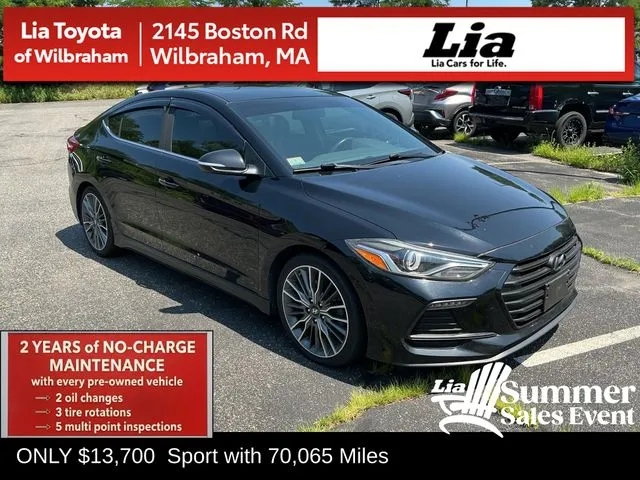 2018 Hyundai Elantra Sport for sale in Wilbraham, MA