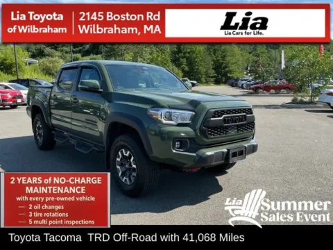 Green 2021 Toyota Tacoma TRD Off-Road for sale in Wilbraham, MA