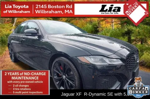 Black 2024 Jaguar XF R-Dynamic SE for sale in Wilbraham, MA