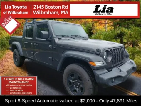 Gray 2021 Jeep Gladiator Sport for sale in Wilbraham, MA