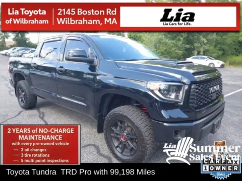 Black 2020 Toyota Tundra TRD Pro for sale in Wilbraham, MA