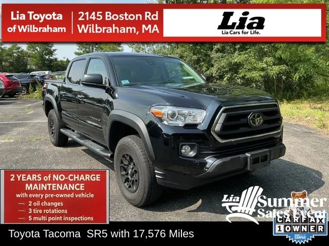 Black 2023 Toyota Tacoma SR5 for sale in Wilbraham, MA