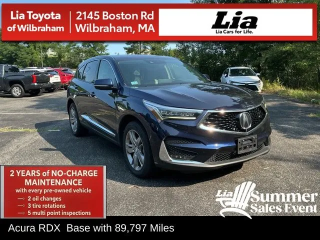 Blue 2020 Acura RDX Advance Package for sale in Wilbraham, MA