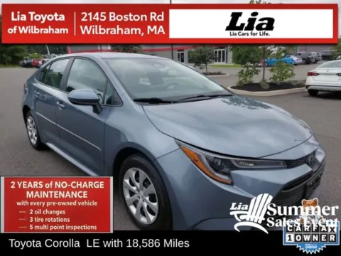 Gray 2024 Toyota Corolla LE for sale in Wilbraham, MA