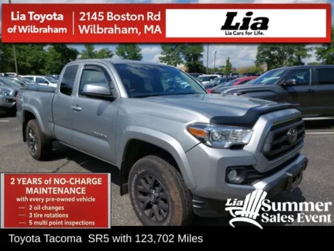 Silver 2021 Toyota Tacoma SR5 for sale in Wilbraham, MA