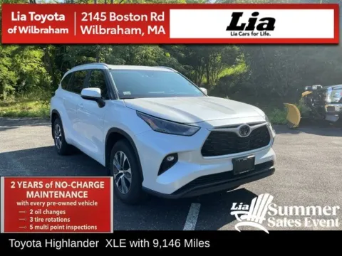 Unknown 2024 Toyota Highlander XLE for sale in Wilbraham, MA
