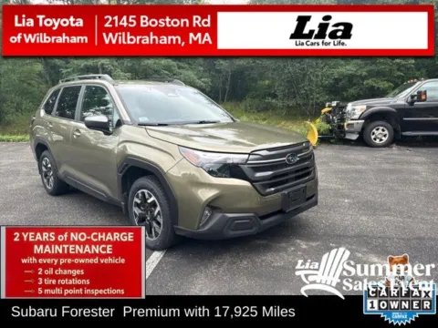 Green 2025 Subaru Forester Premium for sale in Wilbraham, MA