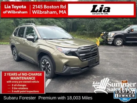 Green 2025 Subaru Forester Premium for sale in Wilbraham, MA