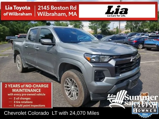 Gray 2023 Chevrolet Colorado LT for sale in Wilbraham, MA