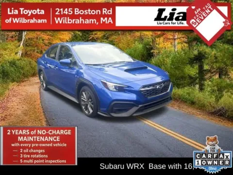 Blue 2024 Subaru WRX for sale in Wilbraham, MA