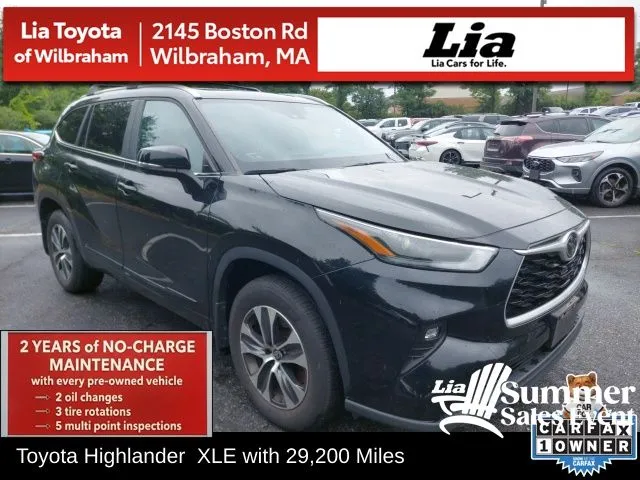 2023 Toyota Highlander XLE for sale in Wilbraham, MA