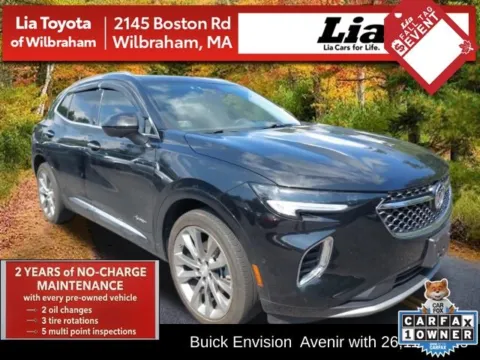 Black 2021 Buick Envision Avenir for sale in Wilbraham, MA