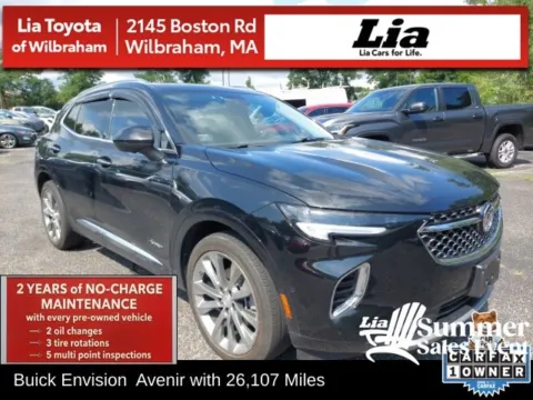 Black 2021 Buick Envision Avenir for sale in Wilbraham, MA