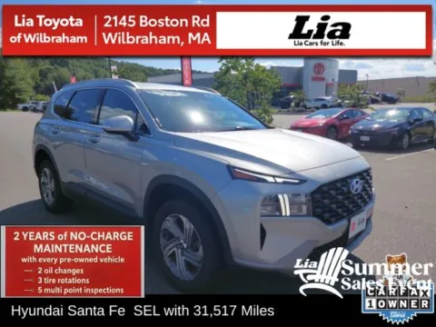 Silver 2023 Hyundai Santa Fe SEL for sale in Wilbraham, MA
