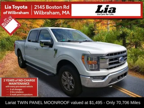 White 2023 Ford F-150 Lariat for sale in Wilbraham, MA