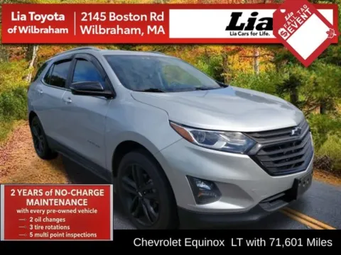 Silver 2021 Chevrolet Equinox LT for sale in Wilbraham, MA