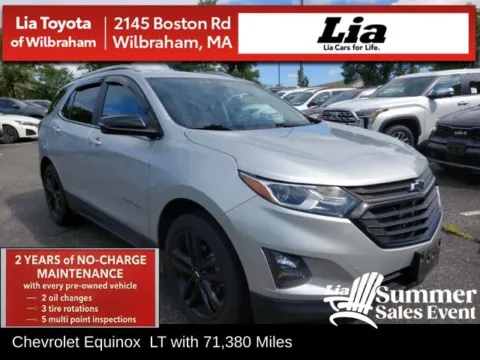 Silver 2021 Chevrolet Equinox LT for sale in Wilbraham, MA