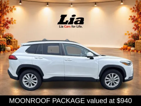 Photos of 2023 Toyota Corolla Cross LE for sale in Wilbraham, MA at Lia Toyota of Wilbraham