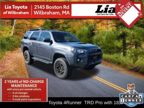 Gray 2022 Toyota 4Runner TRD Pro for sale in Wilbraham, MA