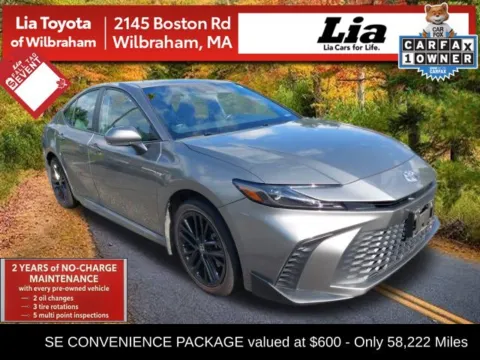 Gray 2025 Toyota Camry SE for sale in Wilbraham, MA