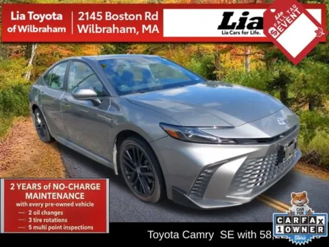 Gray 2025 Toyota Camry SE for sale in Wilbraham, MA