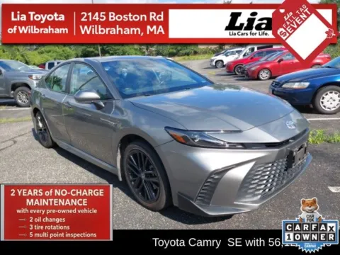 Gray 2025 Toyota Camry SE for sale in Wilbraham, MA