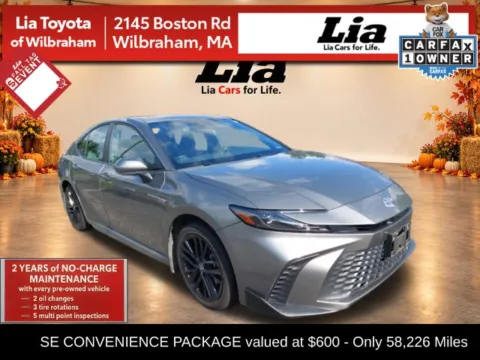 Gray 2025 Toyota Camry SE for sale in Wilbraham, MA