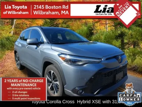 Gray 2023 Toyota Corolla Cross Hybrid XSE for sale in Wilbraham, MA