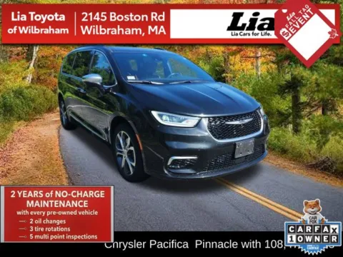 Black 2022 Chrysler Pacifica Pinnacle for sale in Wilbraham, MA