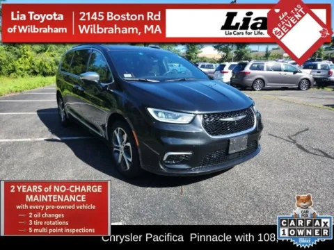 Black 2022 Chrysler Pacifica Pinnacle for sale in Wilbraham, MA