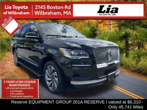 Black 2023 Lincoln Navigator L Reserve for sale in Wilbraham, MA
