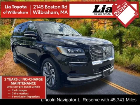 Black 2023 Lincoln Navigator L Reserve for sale in Wilbraham, MA