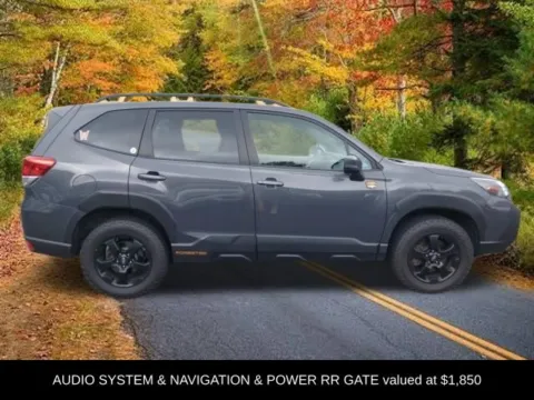 Photos of 2022 Subaru Forester Wilderness for sale in Wilbraham, MA at Lia Toyota of Wilbraham