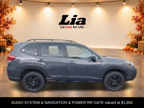 Photos of 2022 Subaru Forester Wilderness for sale in Wilbraham, MA at Lia Toyota of Wilbraham