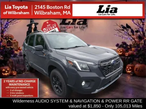 Gray 2022 Subaru Forester Wilderness for sale in Wilbraham, MA
