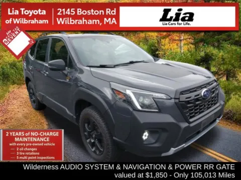 Gray 2022 Subaru Forester Wilderness for sale in Wilbraham, MA