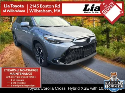 Gray 2023 Toyota Corolla Cross Hybrid XSE for sale in Wilbraham, MA